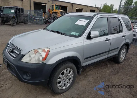 2005 Honda Cr-V Ex from USA, damaged, VIN SHSRD77895U320984